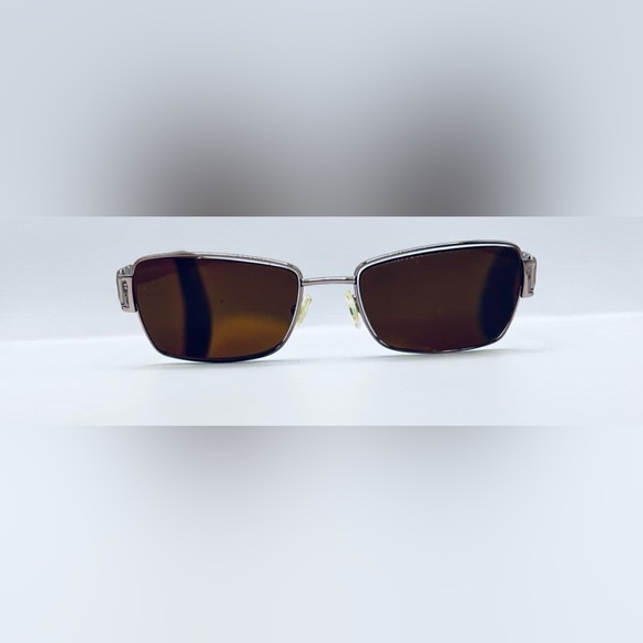 Fendi F883 Brown Rectangular Sunglasses Frames Only - Picture 3 of 8